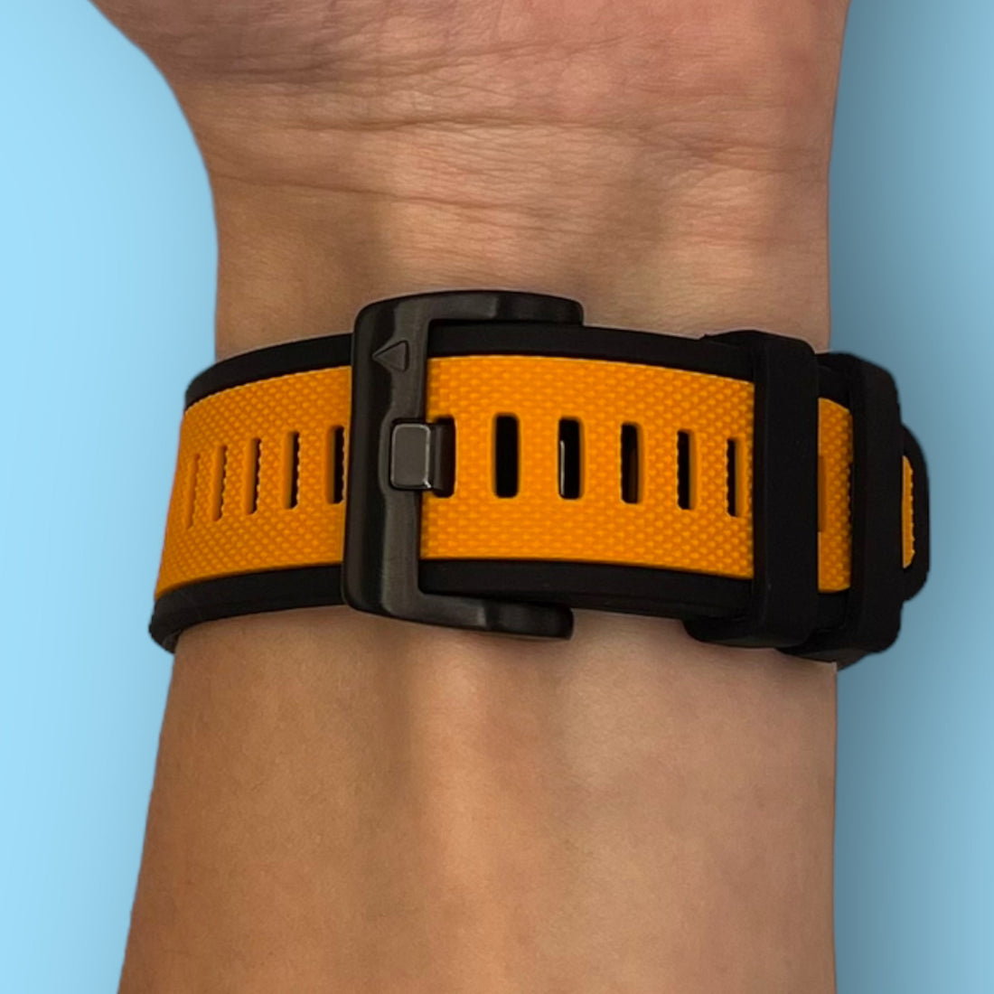 orange-garmin-approach-s60-watch-straps-nz-dual-colour-sports-watch-bands-aus