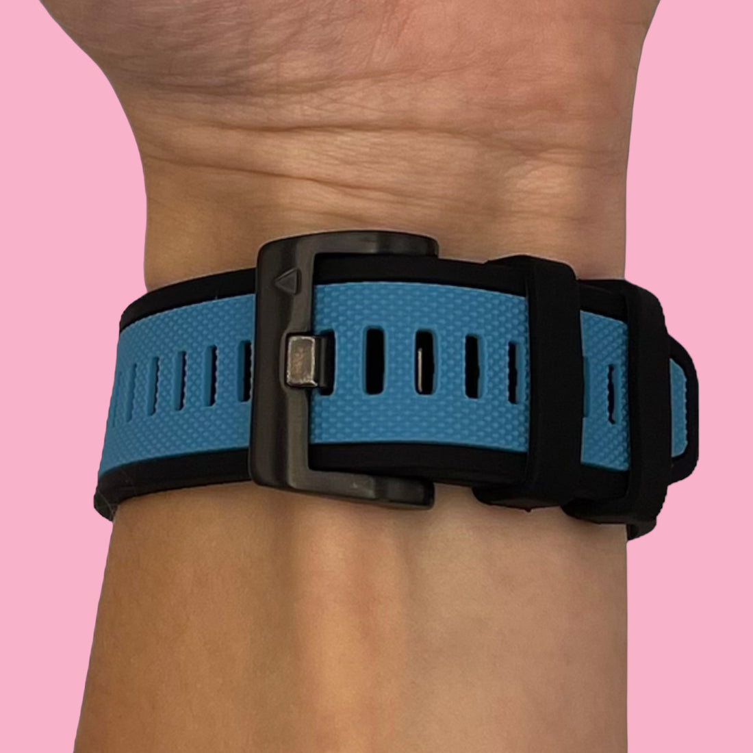 light-blue-garmin-marq-watch-straps-nz-dual-colour-sports-watch-bands-aus-803600