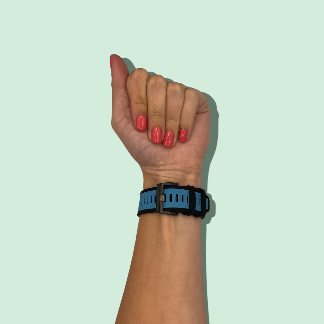 light-blue-garmin-epix-pro-(gen-2,-47mm)-watch-straps-nz-dual-colour-sports-watch-bands-aus-803600