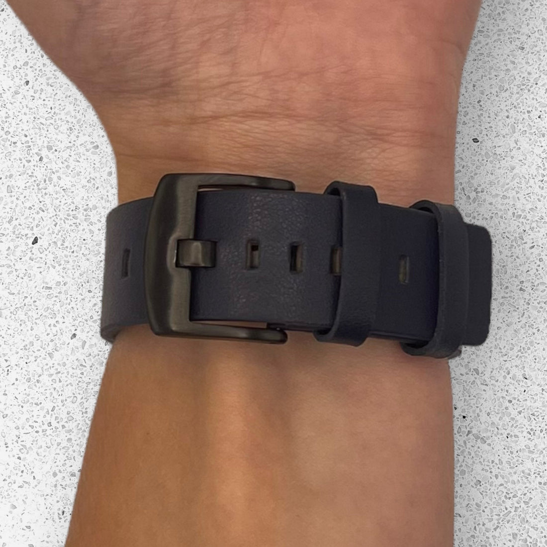blue-black-buckle-garmin-venu-x1-watch-straps-nz-leather-watch-bands-aus