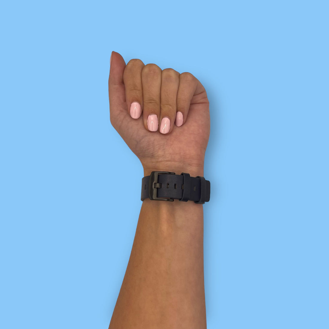 blue-black-buckle-garmin-venu-x1-watch-straps-nz-leather-watch-bands-aus