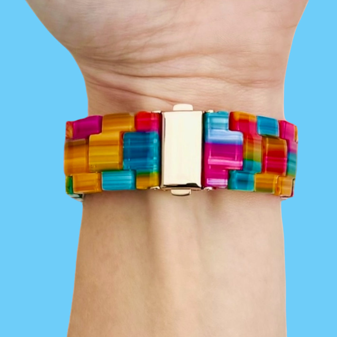 rainbow-watch-straps-nz-resin-watch-bands-aus