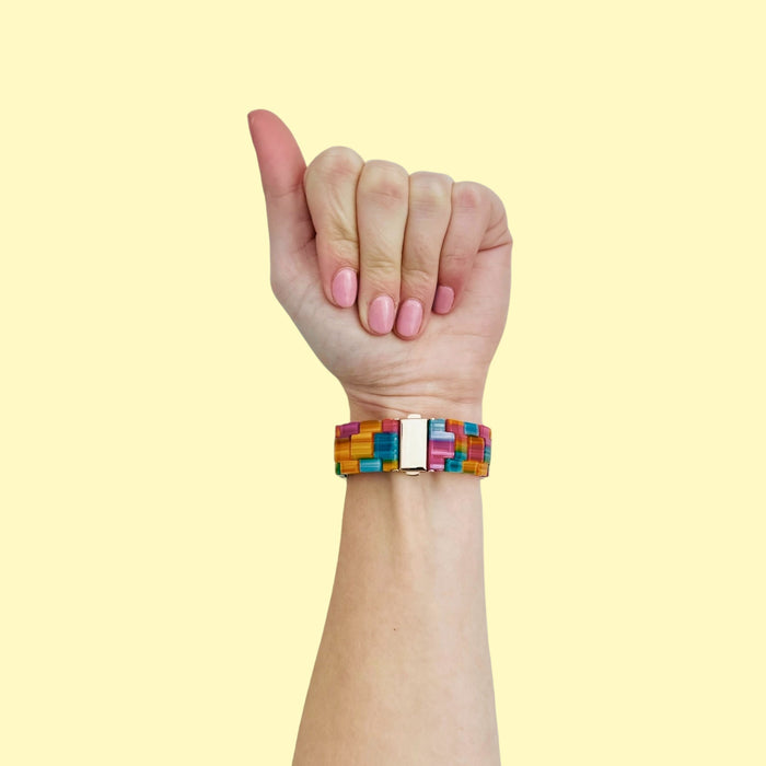 rainbow-samsung-galaxy-watch-4-classic-(42mm-46mm)-watch-straps-nz-resin-watch-bands-aus-991244