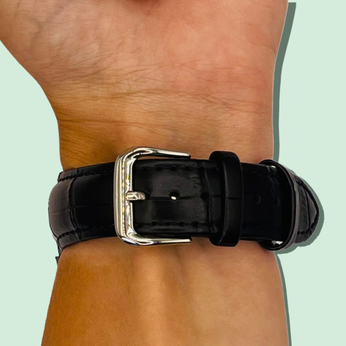 black-xiaomi-watch-2-46mm-watch-straps-nz-snakeskin-leather-watch-bands-aus