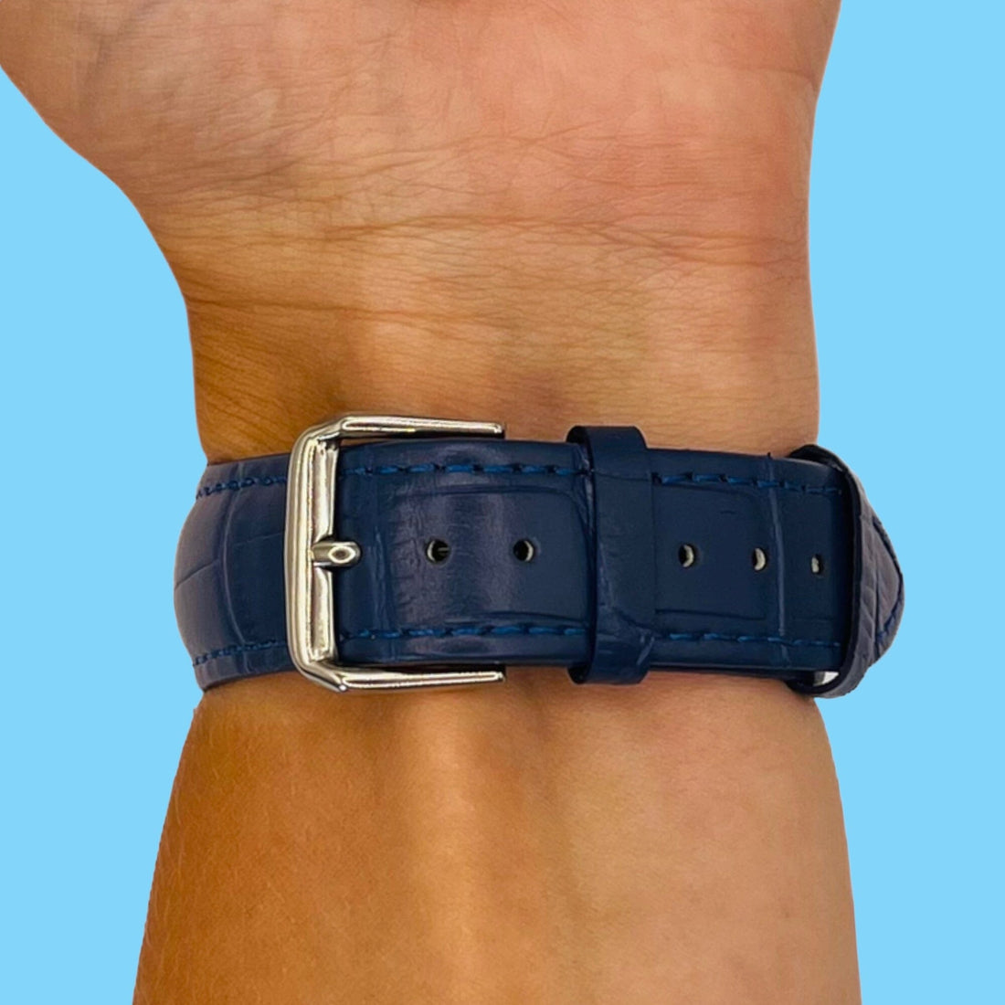blue-garmin-quickfit-22mm-watch-straps-nz-snakeskin-leather-watch-bands-aus