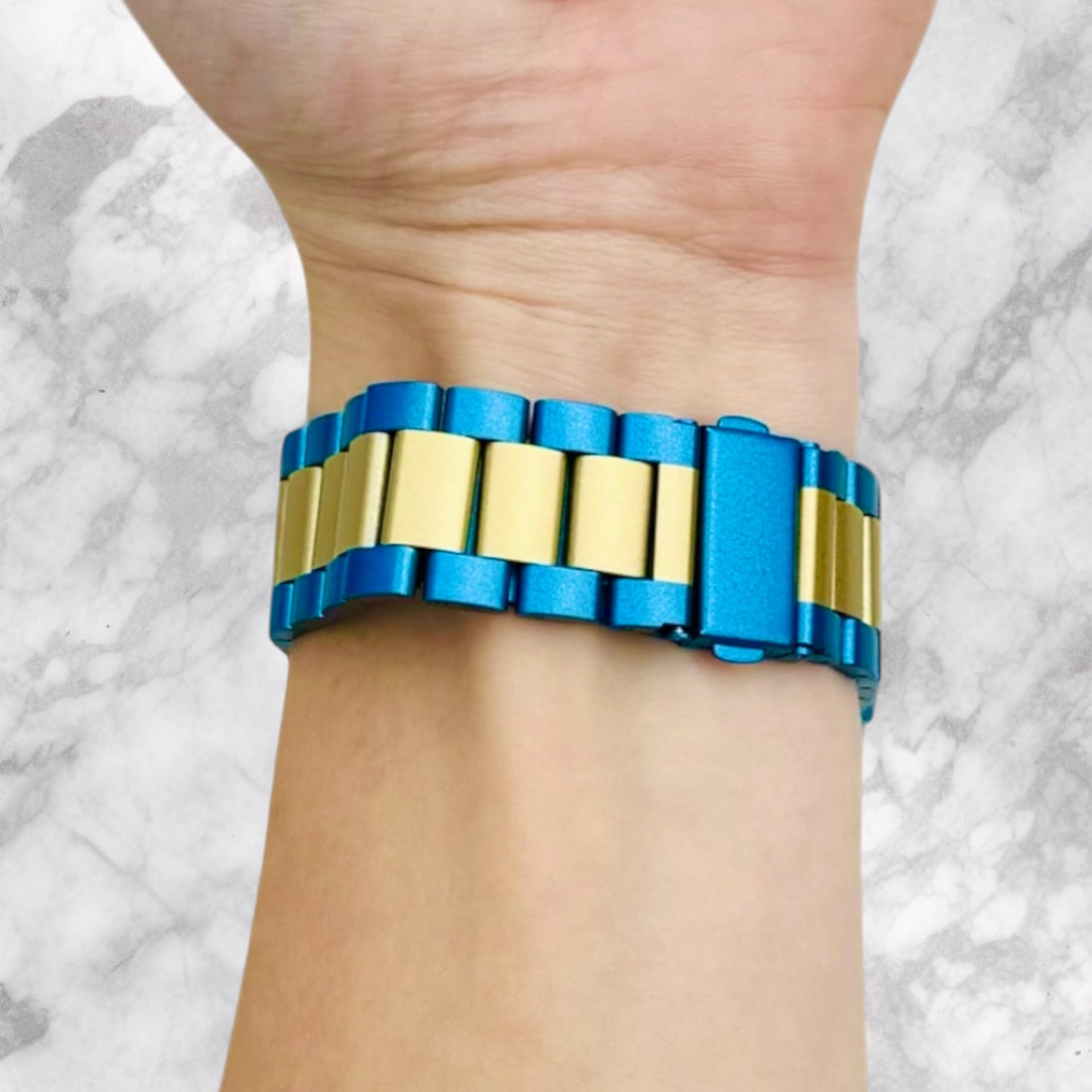 blue-gold-metal-garmin-vivoactive-4s-watch-straps-nz-stainless-steel-link-watch-bands-aus-991123