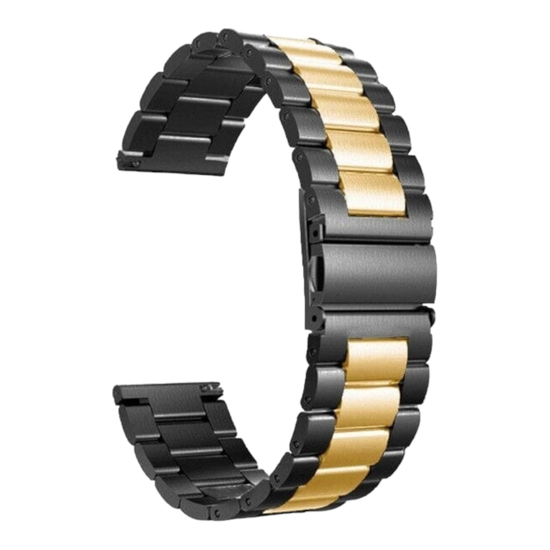 black-gold-metal-garmin-venu-x1-watch-straps-nz-stainless-steel-link-watch-bands-aus-991039
