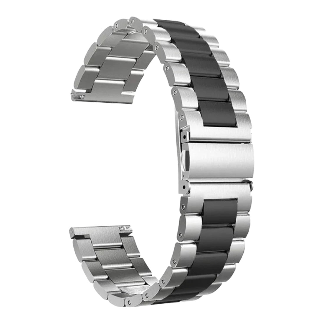 silver-black-metal-coros-apex-2-pro-watch-straps-nz-stainless-steel-link-watch-bands-aus-991018
