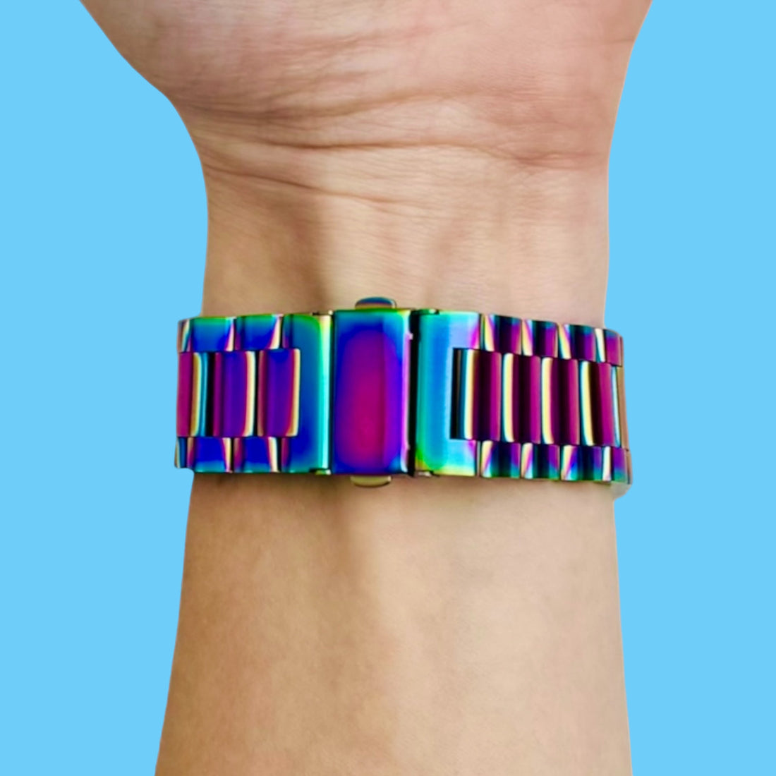 colourful-metal-thehorse-18mm-range-watch-straps-nz-stainless-steel-link-watch-bands-aus