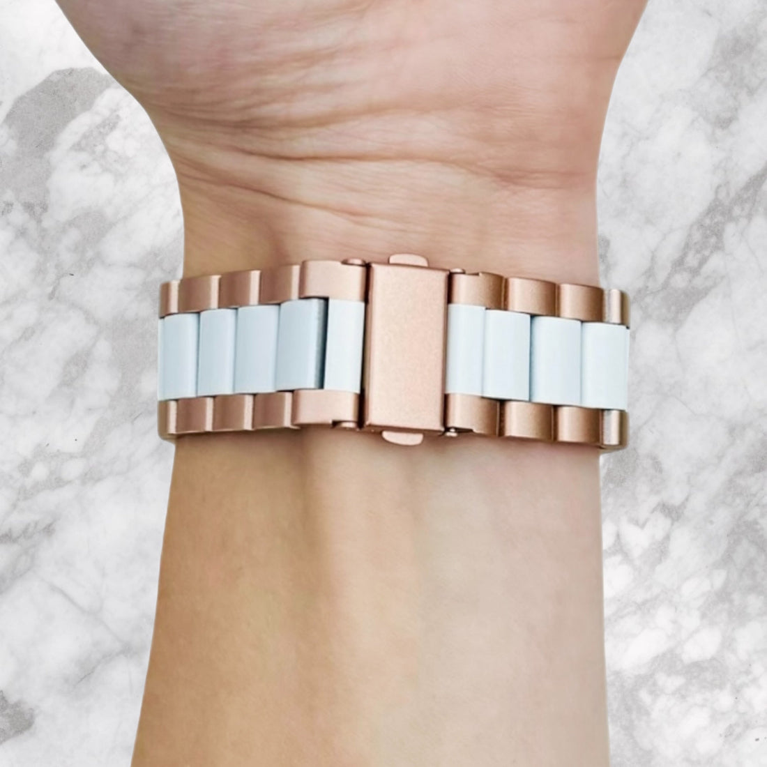 rose-gold-white-metal-garmin-venu-x1-watch-straps-nz-stainless-steel-link-watch-bands-aus-991119