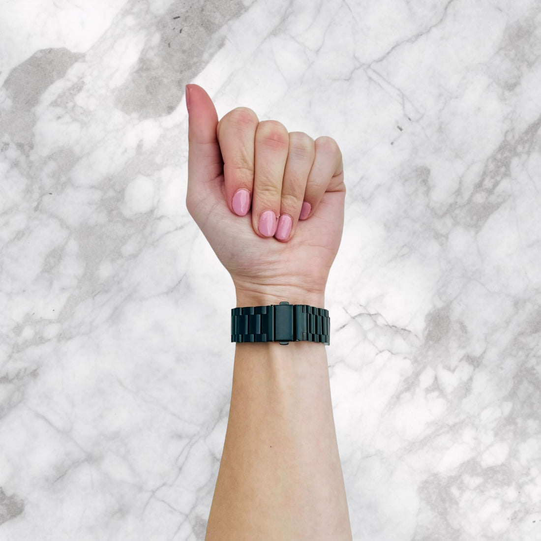 black-metal-garmin-tactix-bravo,-charlie-delta-watch-straps-nz-stainless-steel-watch-bands-aus