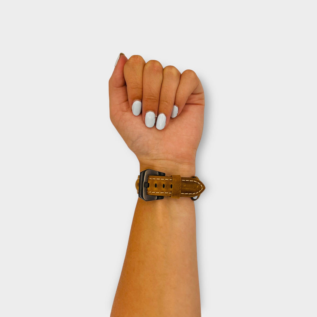 brown-black-buckle-samsung-galaxy-watch-ultra-watch-straps-nz-retro-leather-watch-bands-aus