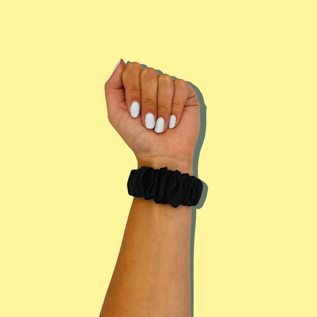 black-garmin-venu-x1-watch-straps-nz-scrunchies-watch-bands-aus