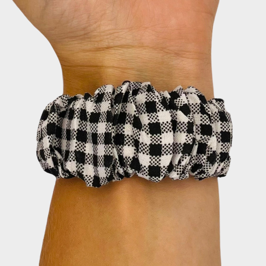 gingham-black-and-white-garmin-descent-mk3-mk3i-(51mm)-watch-straps-nz-scrunchies-watch-bands-aus-995874