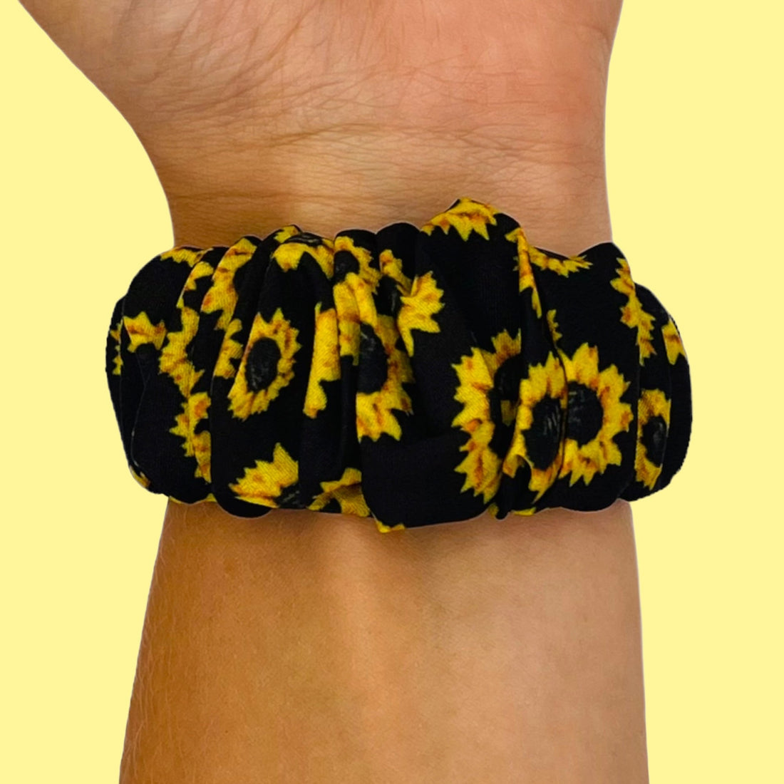 sunflower-garmin-venu-x1-watch-straps-nz-scrunchies-watch-bands-aus