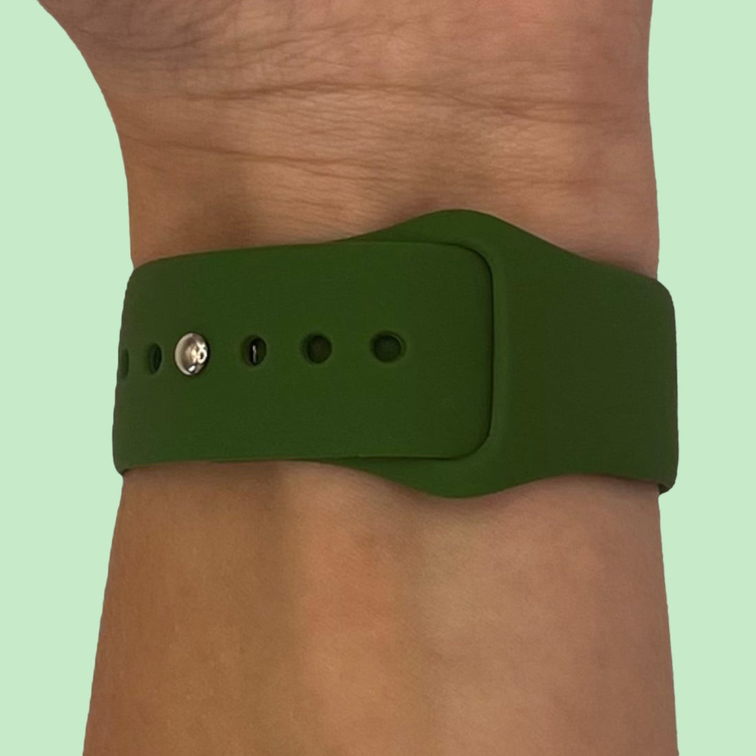olive-garmin-venu-x1-watch-straps-nz-silicone-button-watch-bands-aus