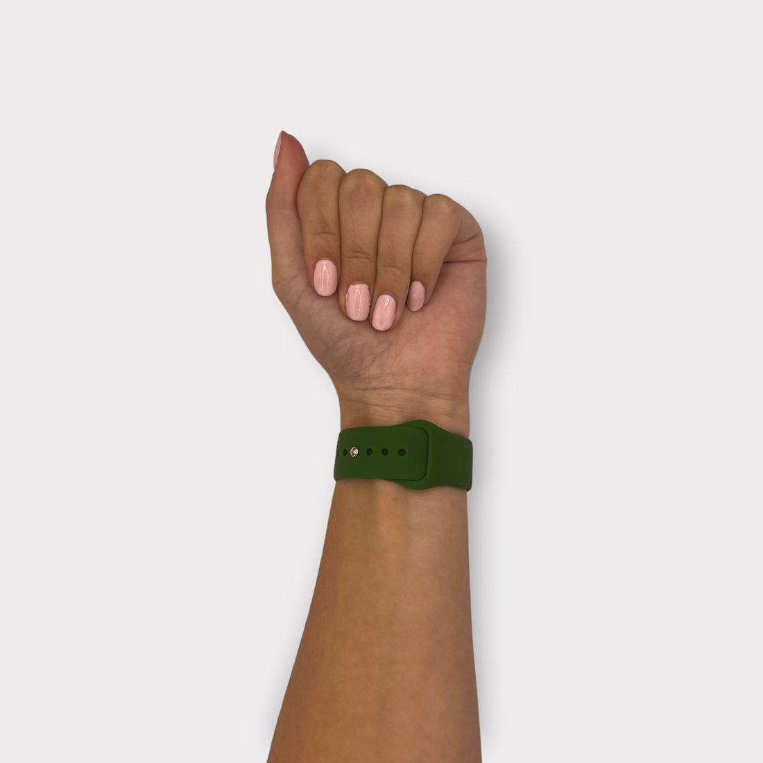 olive-garmin-venu-x1-watch-straps-nz-silicone-button-watch-bands-aus