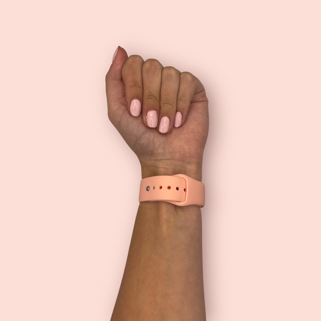 peach-garmin-venu-x1-watch-straps-nz-silicone-button-watch-bands-aus