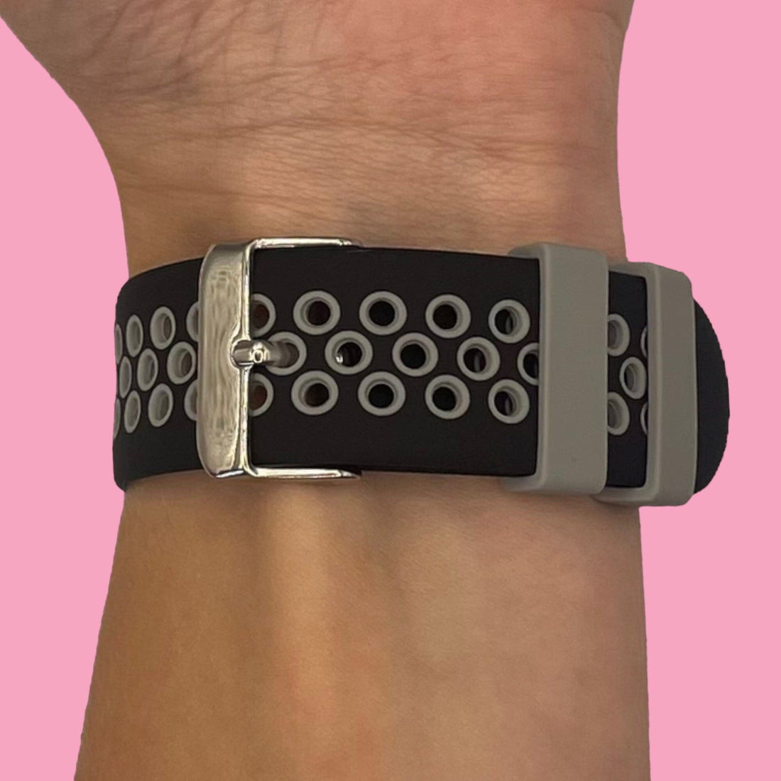 black-grey-polar-vantage-m3-watch-straps-nz-silicone-sports-watch-bands-aus-808210