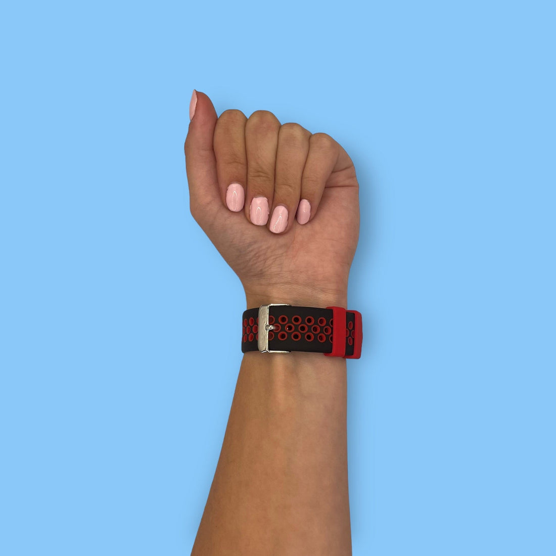 black-red-garmin-venu-x1-watch-straps-nz-silicone-sports-watch-bands-aus-808214