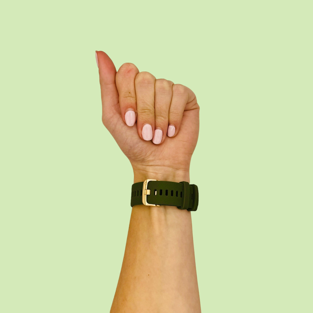 army-green-rose-gold-buckle-universal-20mm-straps-watch-straps-nz-silicone-watch-bands-aus-804028,804029
