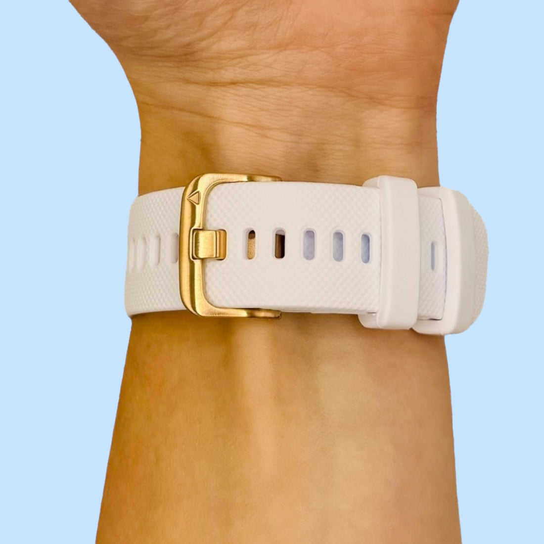 white-rose-gold-buckle-garmin-venu-x1-watch-straps-nz-silicone-rose-gold-buckle-watch-bands-aus