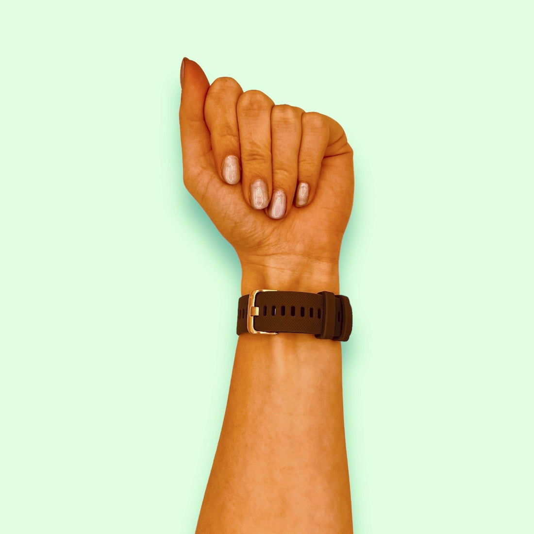 grey-rose-gold-bucklesgarmin-forerunner-165-watch-straps-nz-silicone-watch-bands-aus