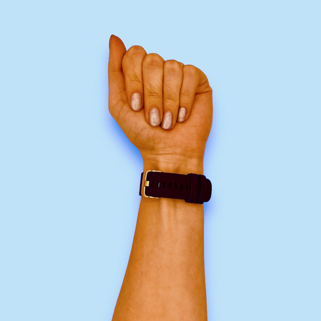 navy-blue-rose-gold-bucklesgarmin-forerunner-165-watch-straps-nz-silicone-watch-bands-aus-804026,804027