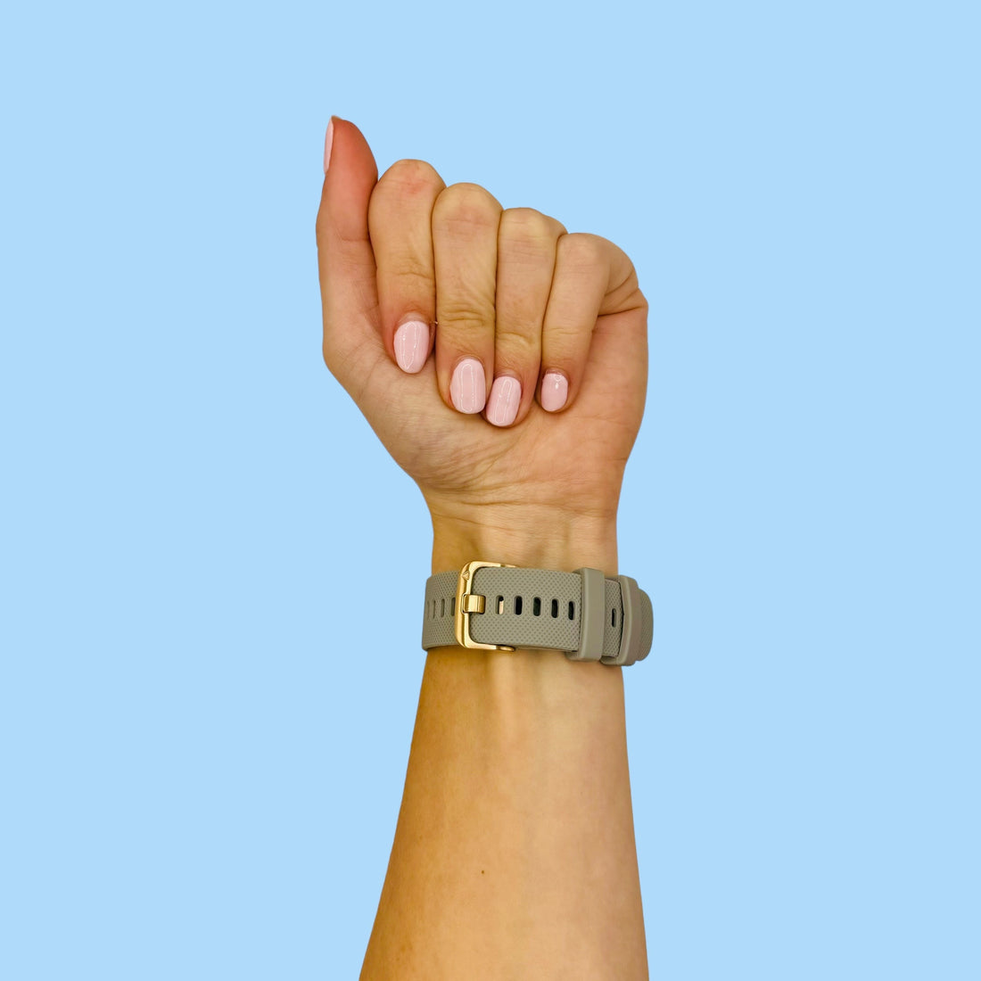 grey-rose-gold-buckle-fitbit-versa-4-watch-straps-nz-silicone-watch-bands-aus