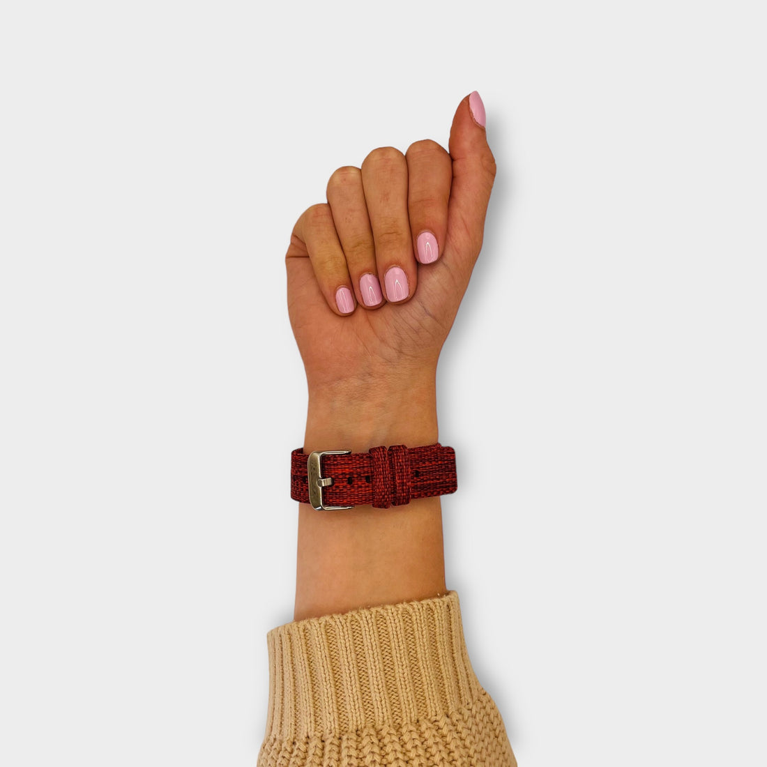 red-watch-straps-nz-canvas-watch-bands-aus