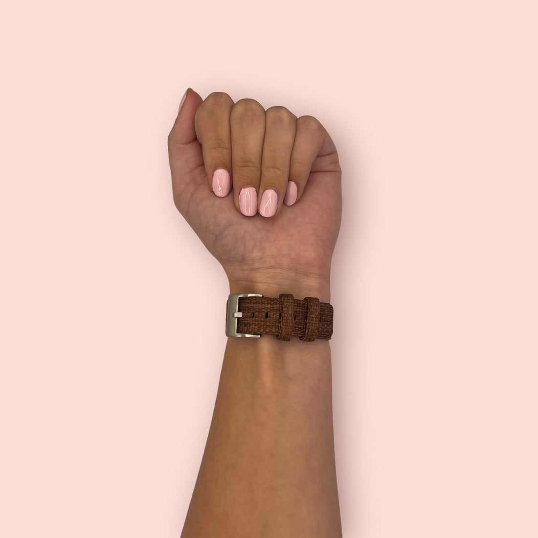 brown-garmin-fenix-6s-watch-straps-nz-canvas-watch-bands-aus