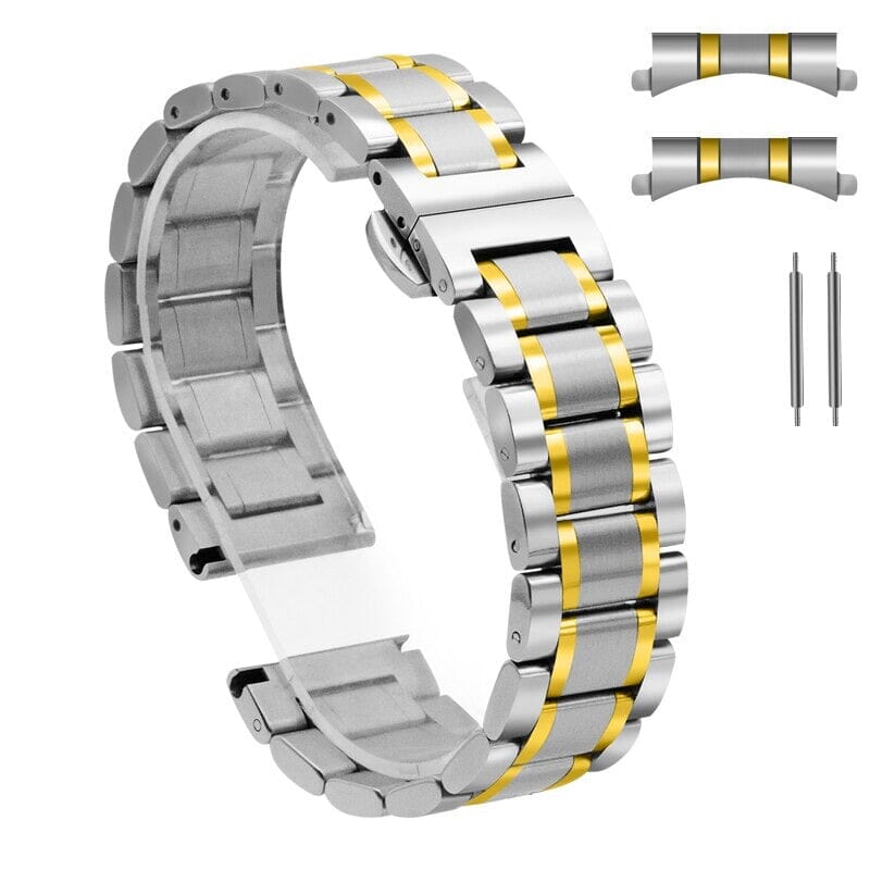 Replacement Stainless Steel 16mm Watch Straps