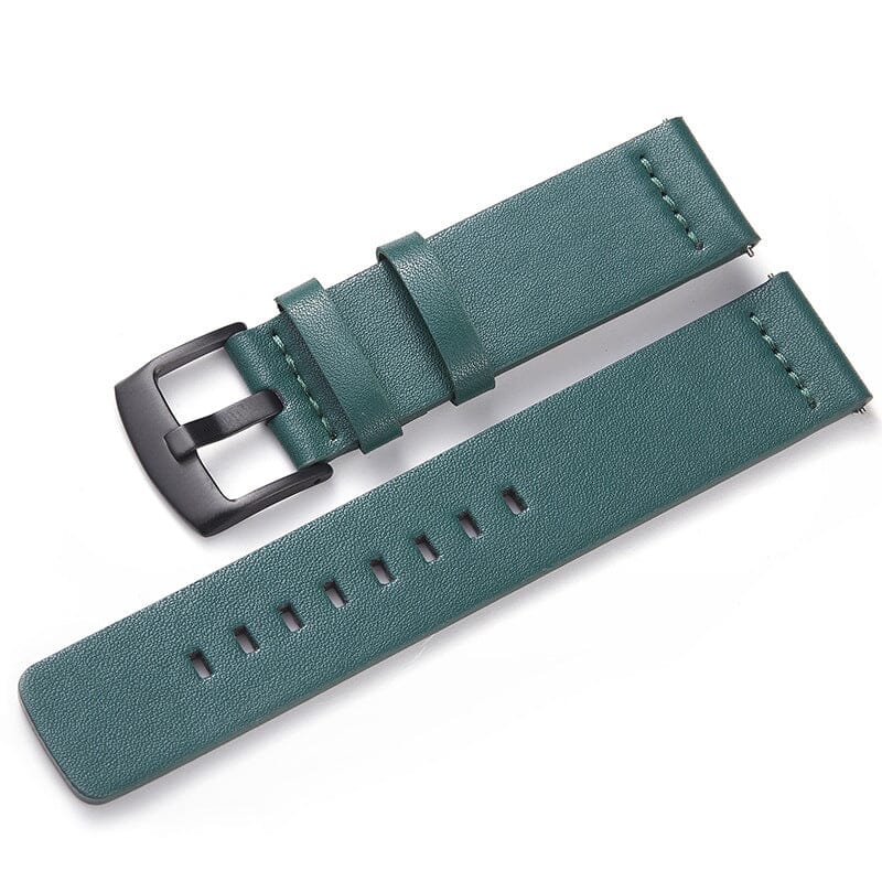 green-black-buckle-garmin-venu-x1-watch-straps-nz-leather-watch-bands-aus