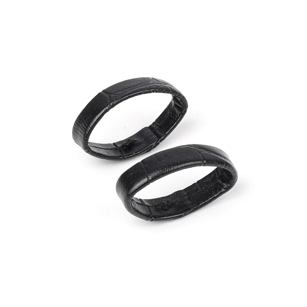 Pair of Leather Watch Strap Band Keepers Loops for  Garmin Venu X1