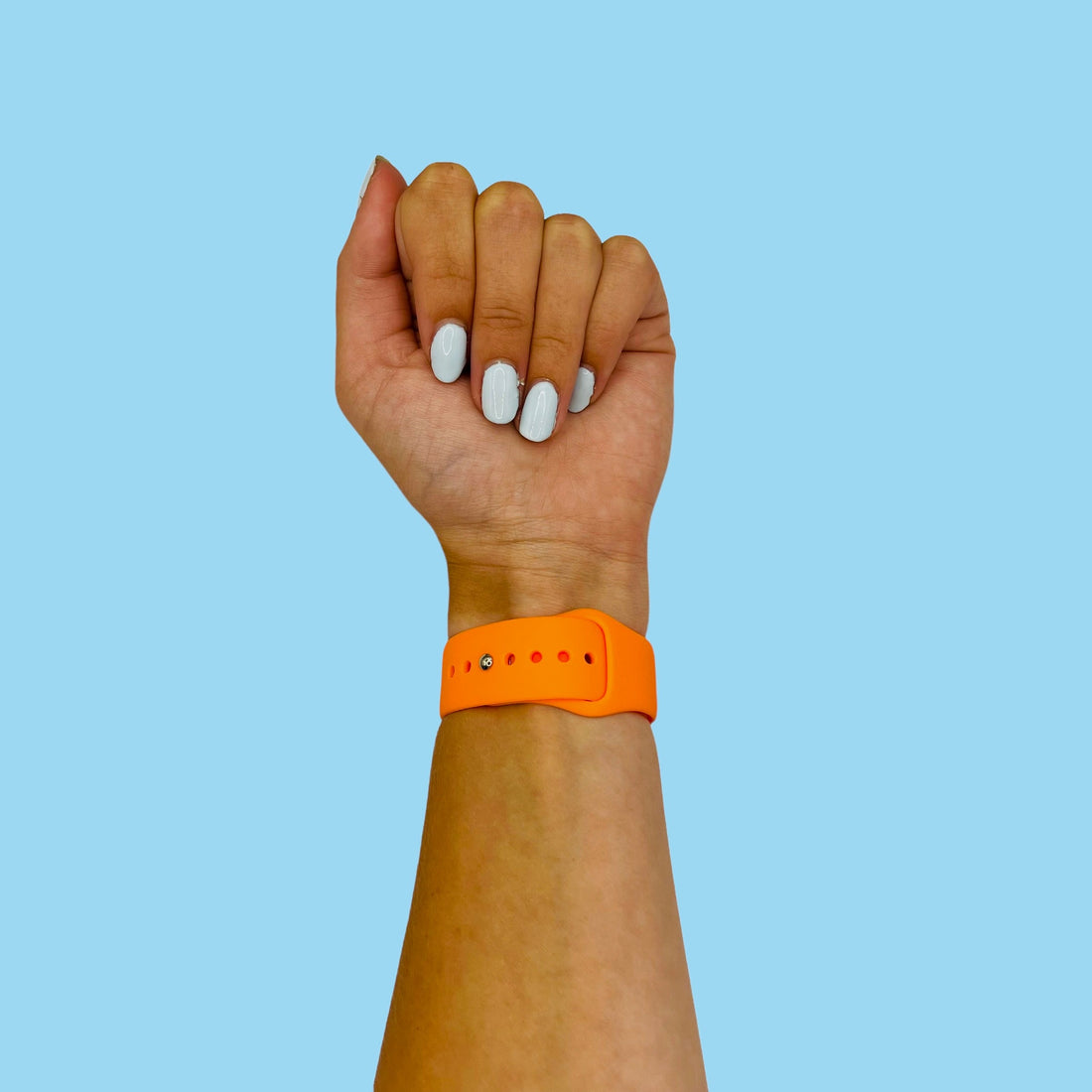 orange-garmin-venu-x1-watch-straps-nz-silicone-button-watch-bands-aus