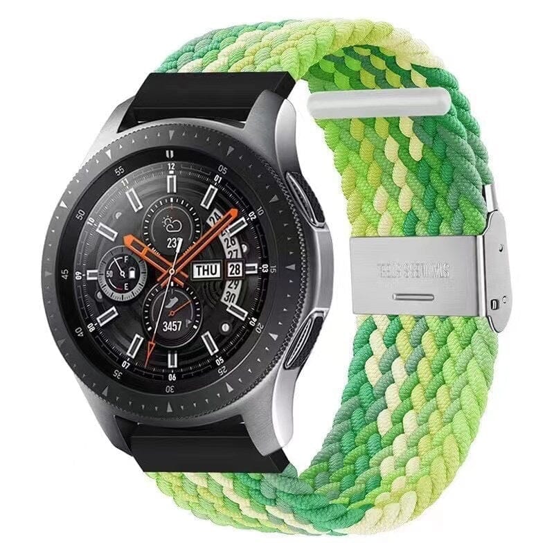 green-white-samsung-galaxy-watch-6-(40mm)-watch-straps-nz-nylon-braided-loop-watch-bands-aus-995737