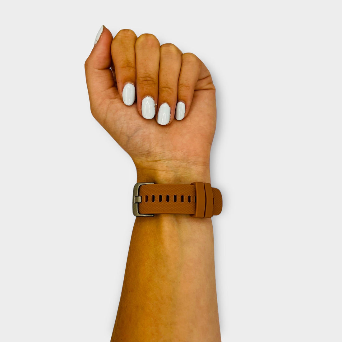 brown-samsung-galaxy-watch-6-classic-(47mm)-watch-straps-nz-silicone-watch-bands-aus