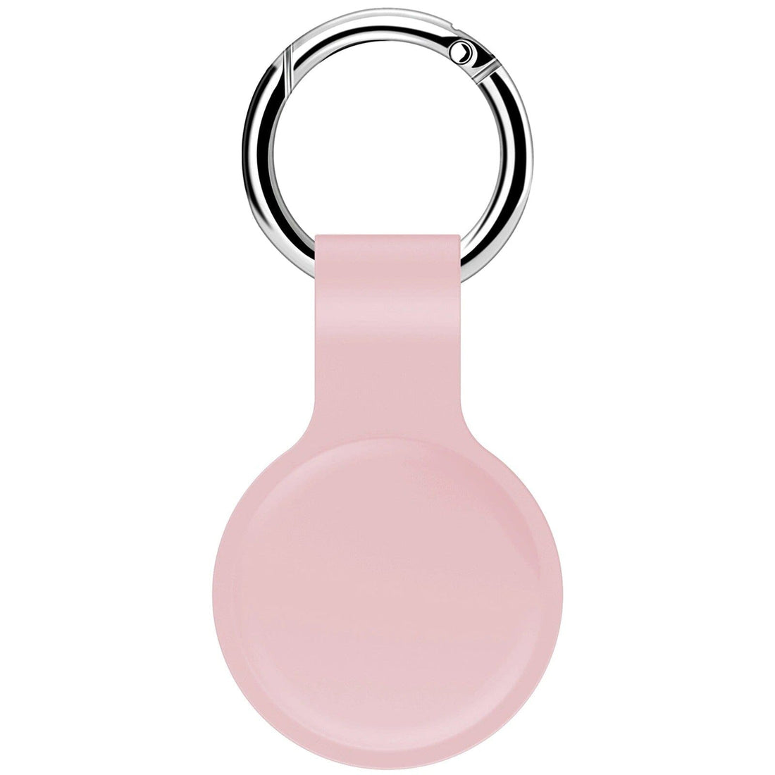 White Silicone Key Chain Cases compatible with Apple AirTags NZ