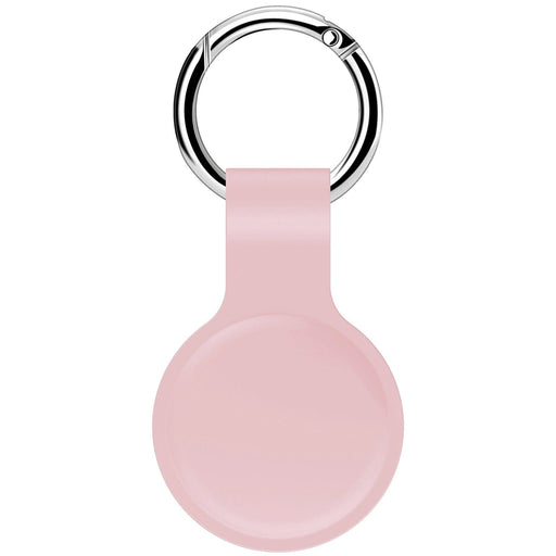 White Silicone Key Chain Cases compatible with Apple AirTags NZ