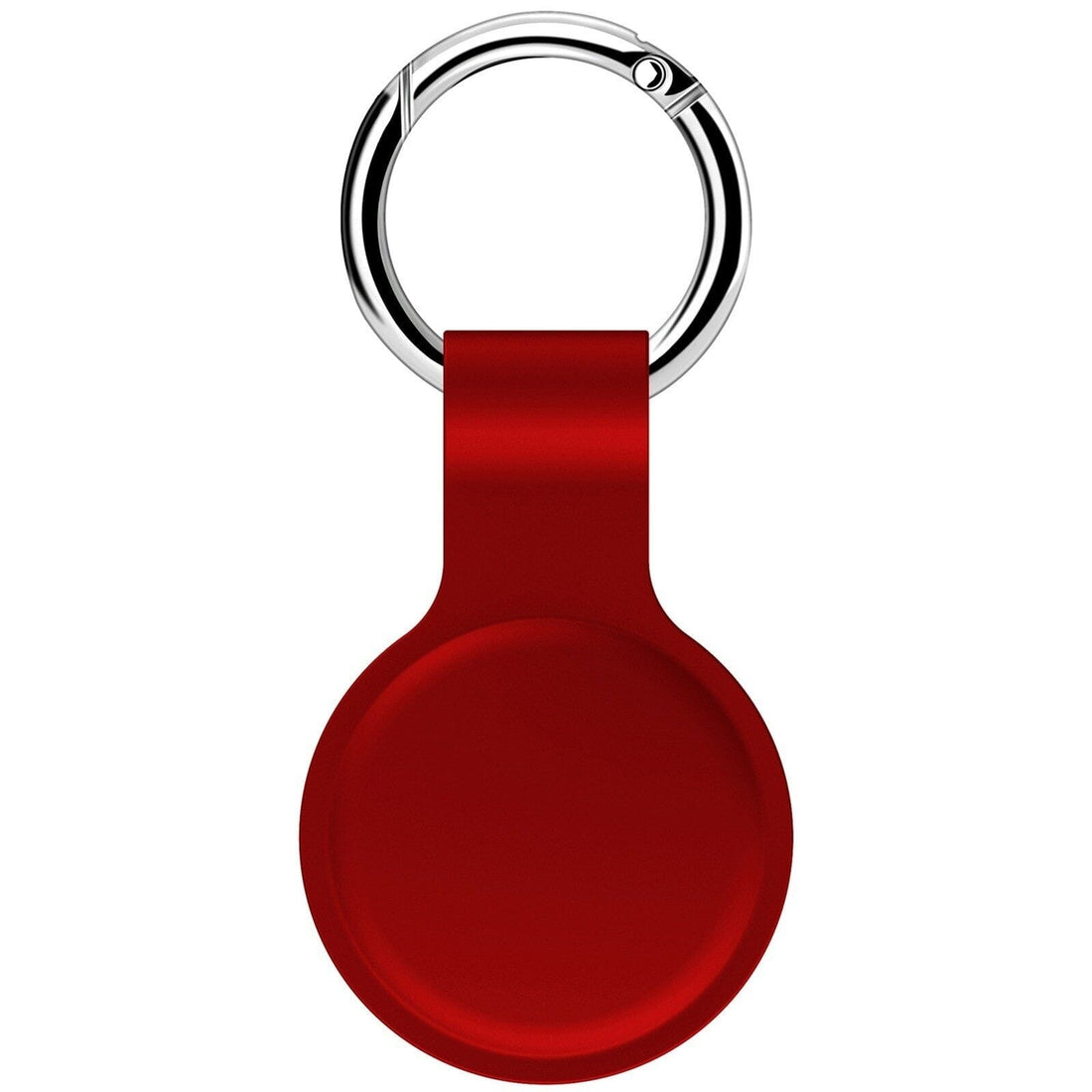 Yellow Silicone Key Chain Cases compatible with Apple AirTags NZ