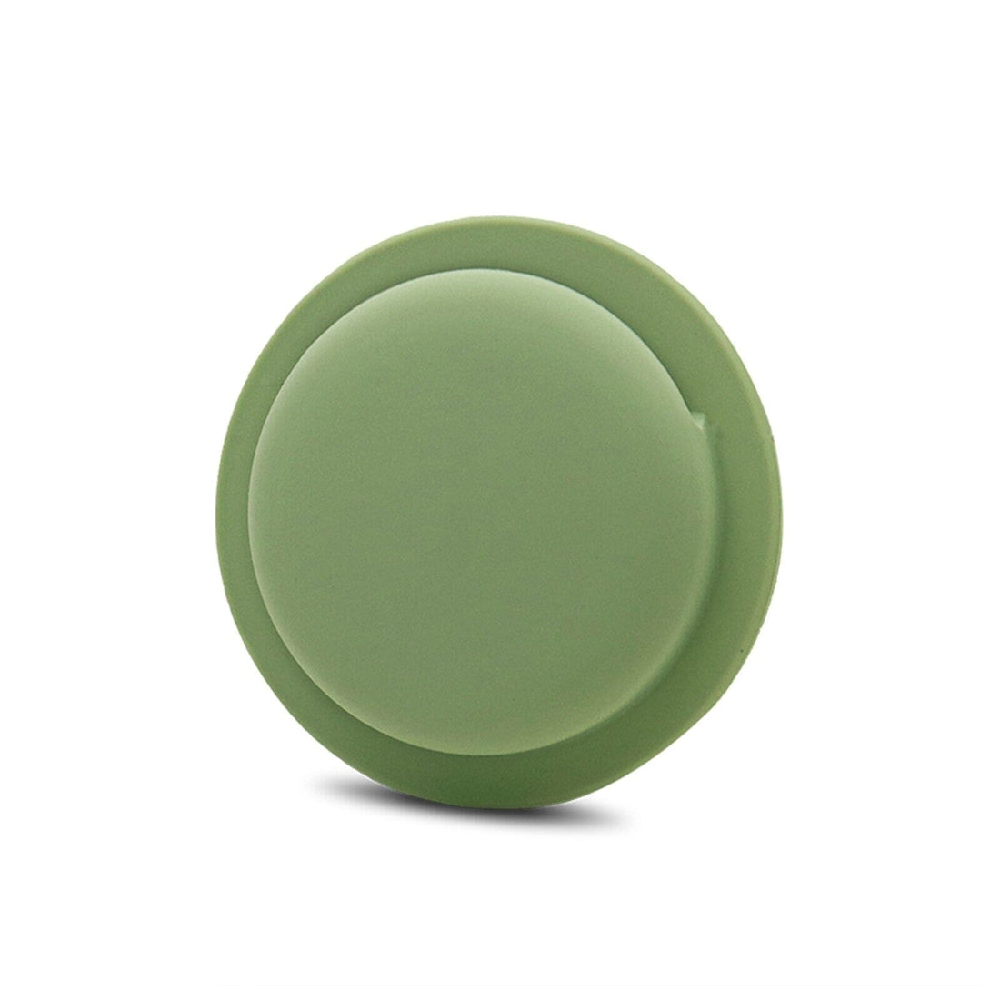 Maroon Silicone Stick-on Case compatible with Apple Airtags NZ