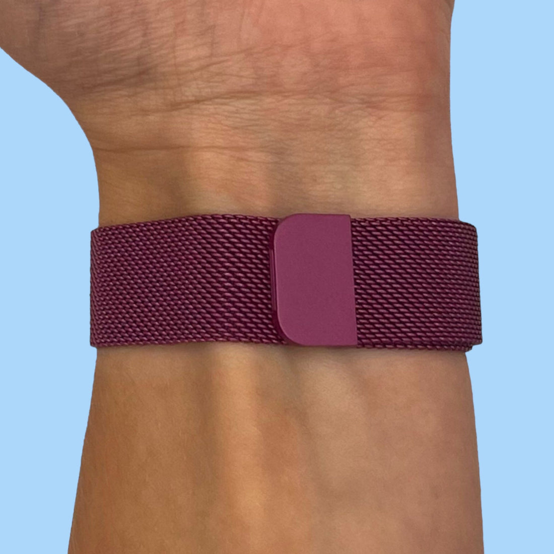 purple-metal-garmin-approach-s42-watch-straps-nz-milanese-watch-bands-aus