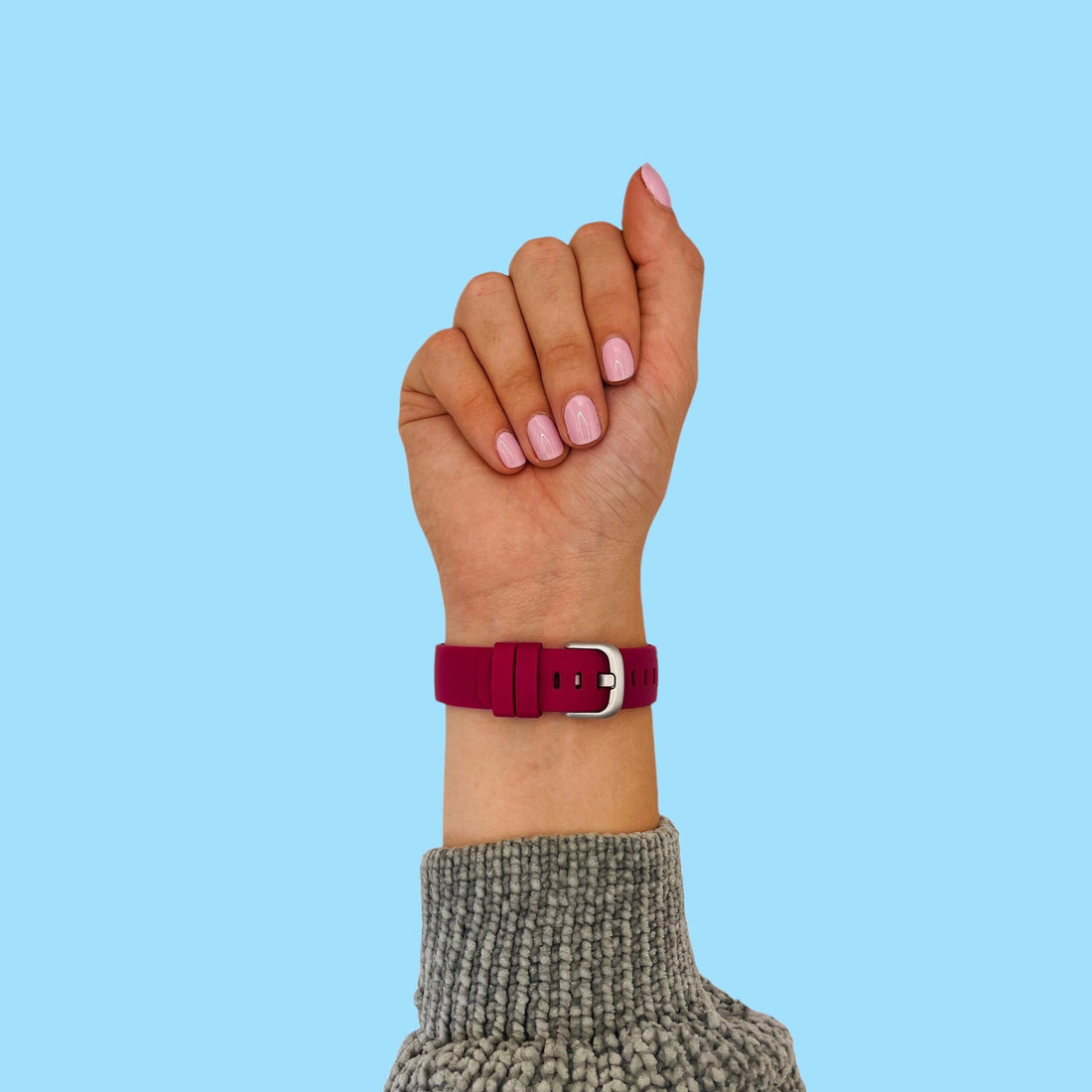 fitbit-inspire-watch-straps-nz-silicone-watch-bands-aus-maroon