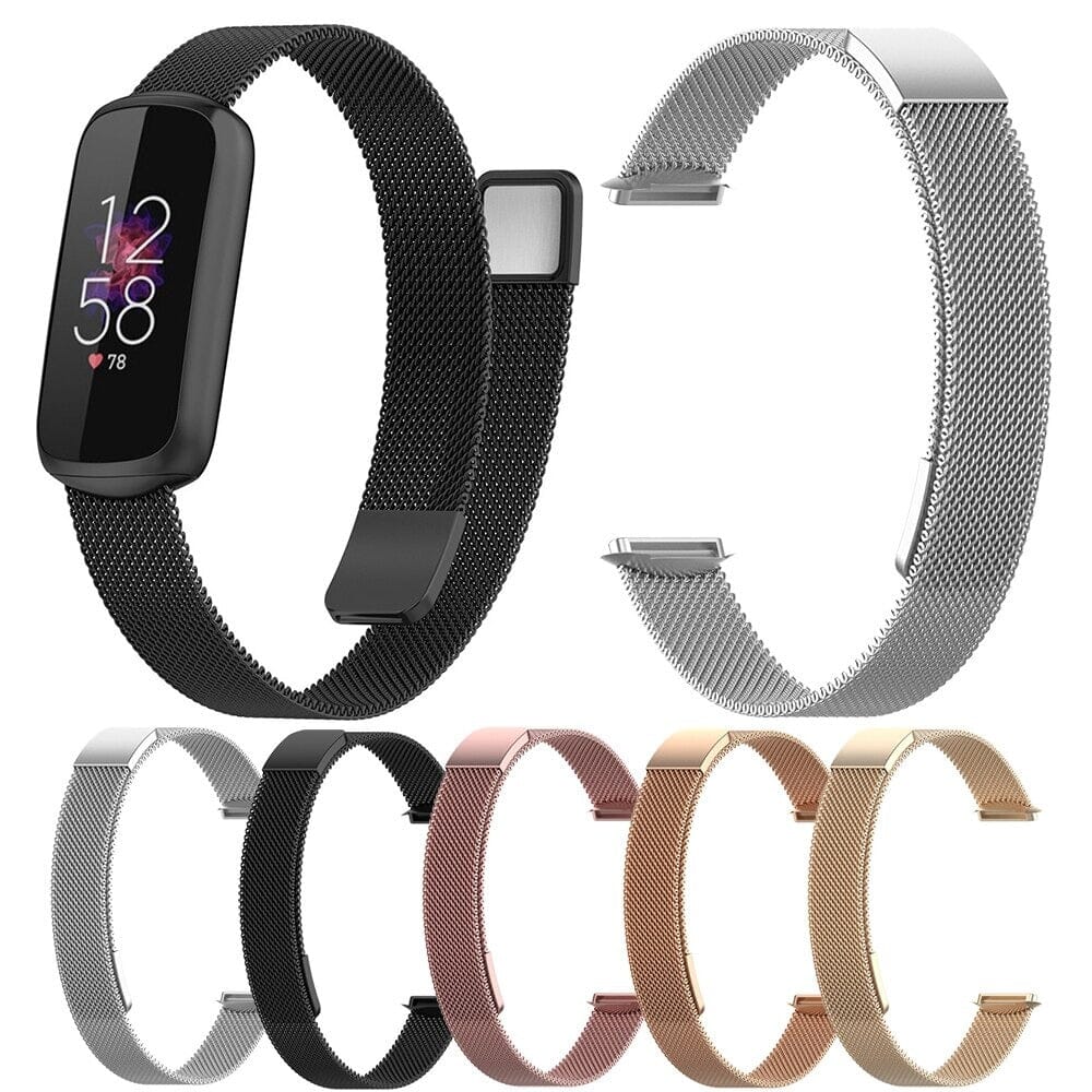 fitbit-luxe-watch-straps-nz-milanese-metal-watch-bands-aus-black