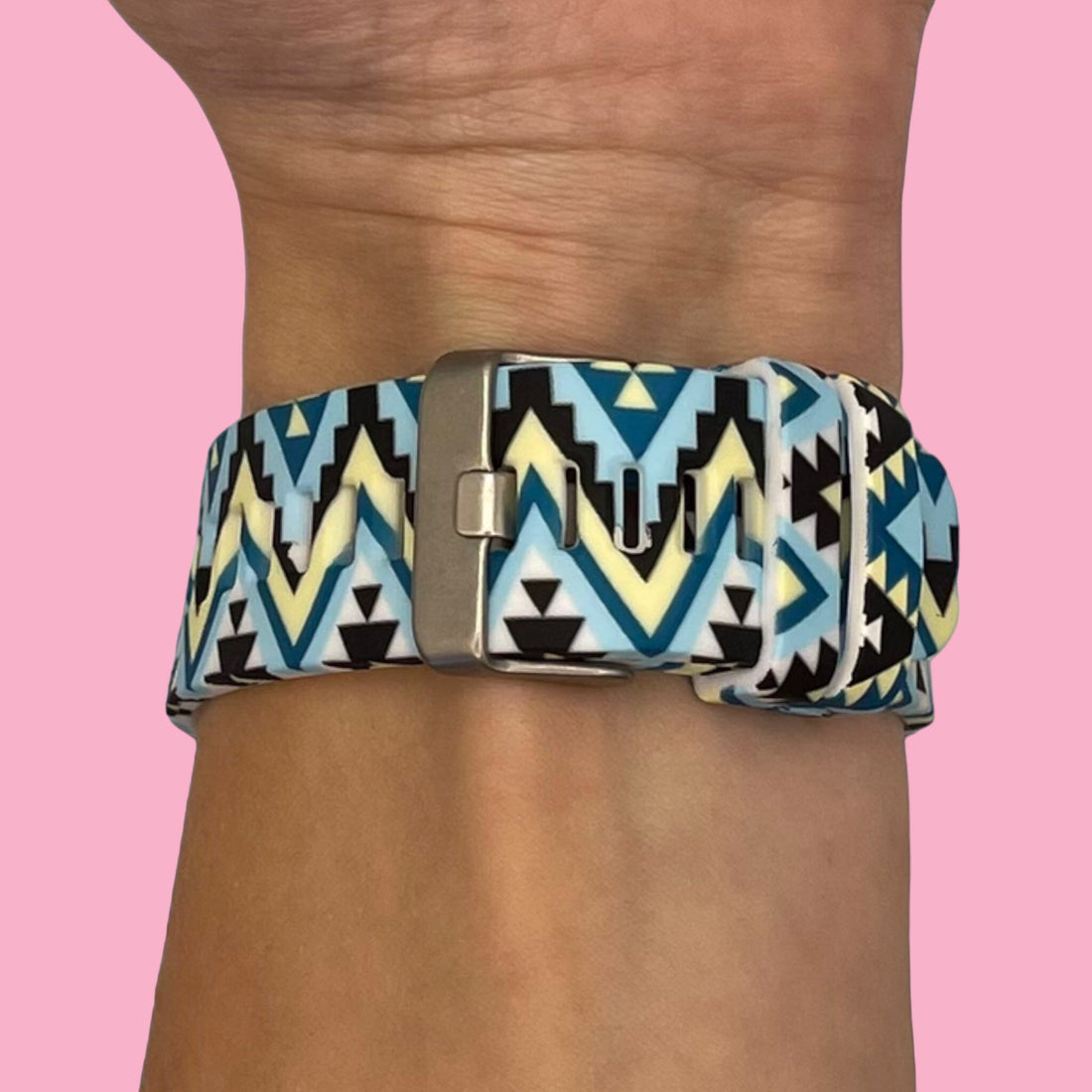 aztec-watch-straps-nz-pattern-silicone-watch-bands-aus