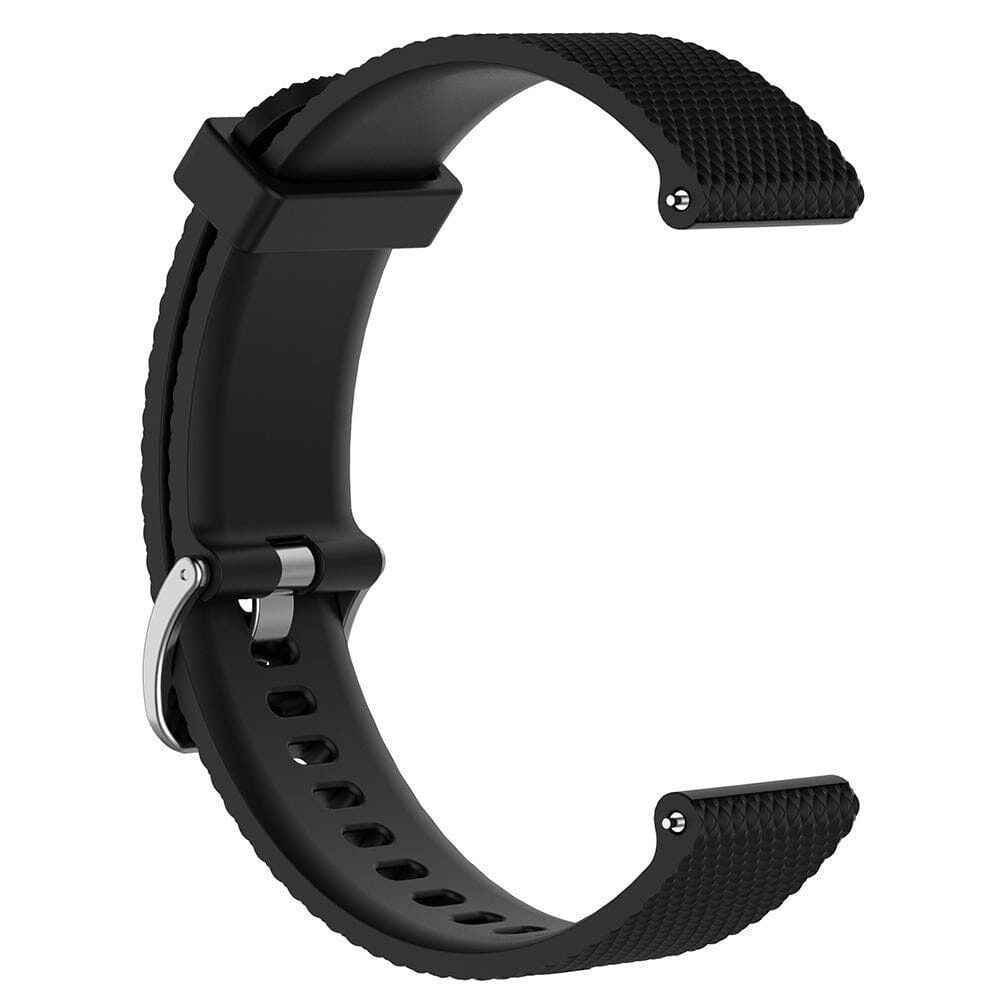 black-polar-ignite-watch-straps-nz-silicone-watch-bands-aus