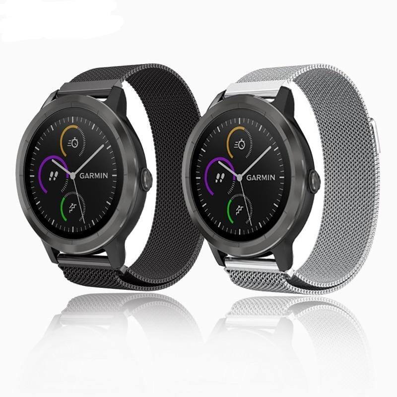 black-metal-amazfit-20mm-range-watch-straps-nz-milanese-watch-bands-aus