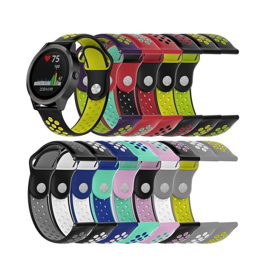 black-grey-garmin-vivomove-hr-hr-sports-watch-straps-nz-silicone-sports-watch-bands-aus-804100