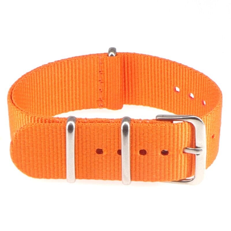 orange-one-piece-nato-nylon-watch-straps-nz-watch-bands-aus