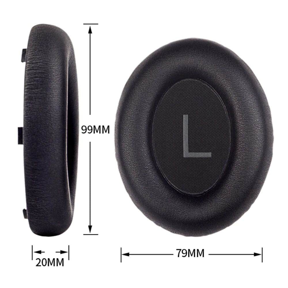 White Replacement Foam Ear Pads Compatible with Bose 700 NC700 NZ